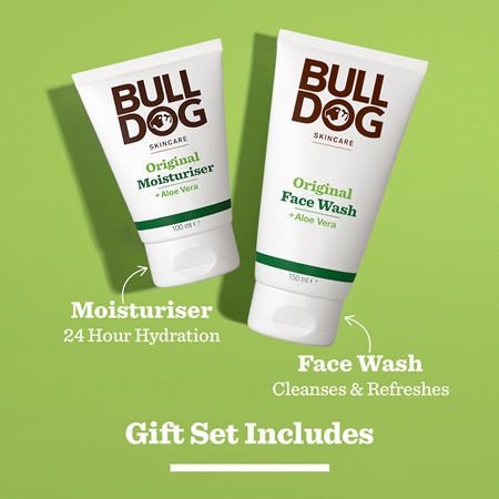 Bulldog Original Skincare Duo gift set for the face