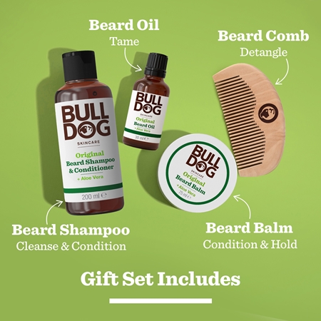 Bulldog Original Ultimate Beard Care Kit conjunto de barbear