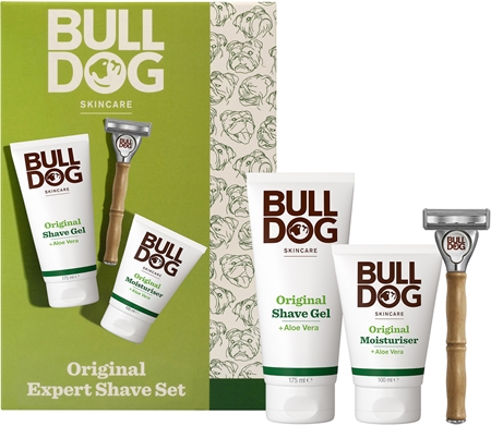 Bulldog Original Expert Shave Set Gavesæt til barbering