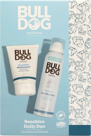 Bulldog Sensitive Duo Geschenkset für Körper und Gesicht für Herren