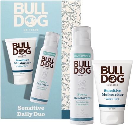 Bulldog Sensitive Duo darčeková sada na telo a tvár pre mužov