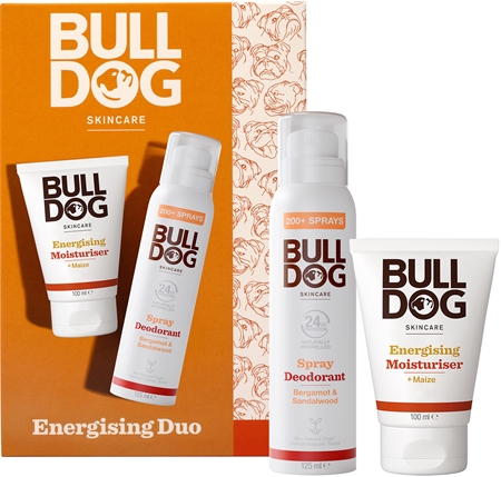 Bulldog Energising Duo Gift Set for body and face