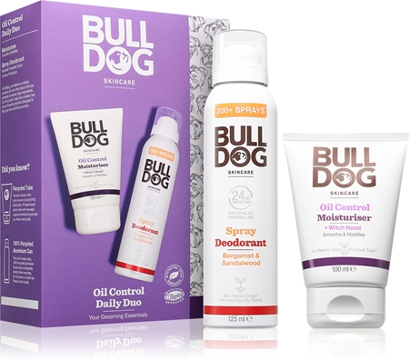 Bulldog Oil Control Daily Duo dovanų rinkinys vyrams