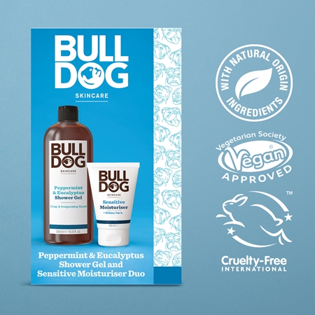 Bulldog Peppermint & Eucalyptus Set set cadou pentru barbati