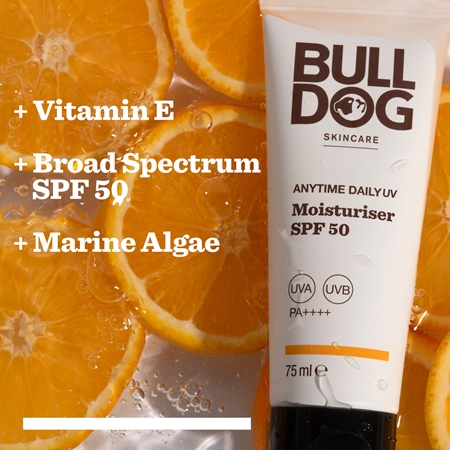 Bulldog Anytime Daily UV Moisturiser хидратиращ крем SPF 50