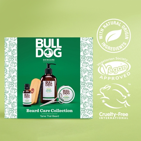 Bulldog Beard Care Collection Gavesæt til mænd