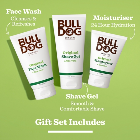 Bulldog Original Skincare Trio Geschenkset für Herren