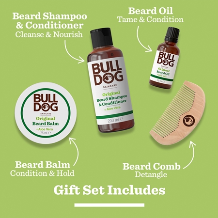 Bulldog Original Ultimate Beard Care Kit Geschenkset für Herren