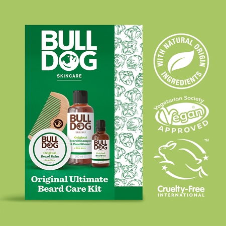 Bulldog Original Ultimate Beard Care Kit Geschenkset für Herren