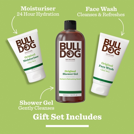 Bulldog Original Grooming Kit Geschenkset für Herren