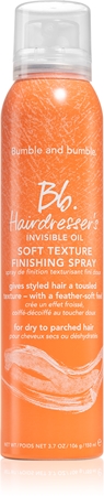 Bumble and bumble Hairdresser's Invisible Oil Soft Texture Finishing Spray meglica za izboljšanje teksture kože za razmršen videz