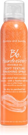 Bumble and bumble Hairdresser's Invisible Oil Soft Texture Finishing Spray spray de texturización para un aspecto despeinado