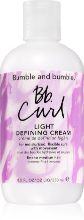 Bumble and bumble Bb. Curl Light Defining Cream Styling kräm för definiering av lockar Lätt stadga