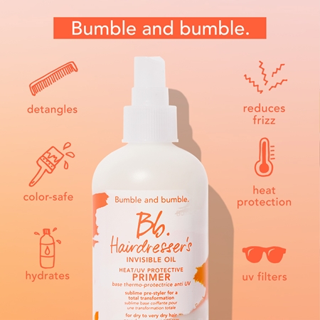 Bumble and bumble Hairdresser's Invisible Oil Heat/UV Protective Primer Vorbereitendes Spray für ein perfektes Aussehen der Haare