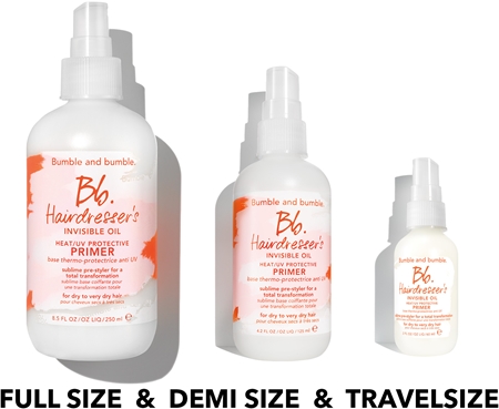 Bumble and bumble Hairdresser's Invisible Oil Heat/UV Protective Primer prep spray pour des cheveux parfaits