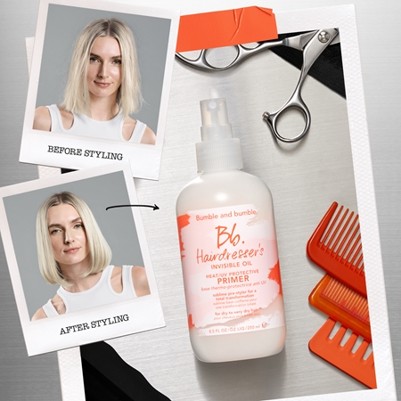 Bumble and bumble Hairdresser's Invisible Oil Heat/UV Protective Primer prep spray pour des cheveux parfaits