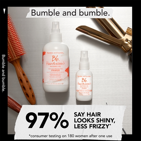 Bumble and bumble Hairdresser's Invisible Oil Heat/UV Protective Primer prep spray pour des cheveux parfaits
