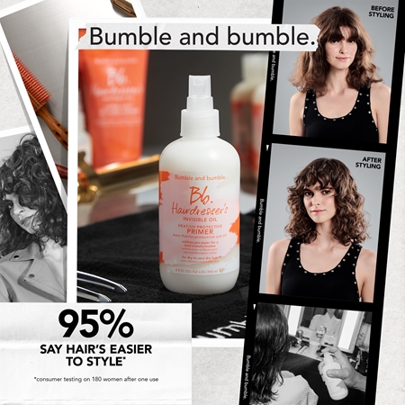 Bumble and bumble Hairdresser's Invisible Oil Heat/UV Protective Primer prep spray pour des cheveux parfaits