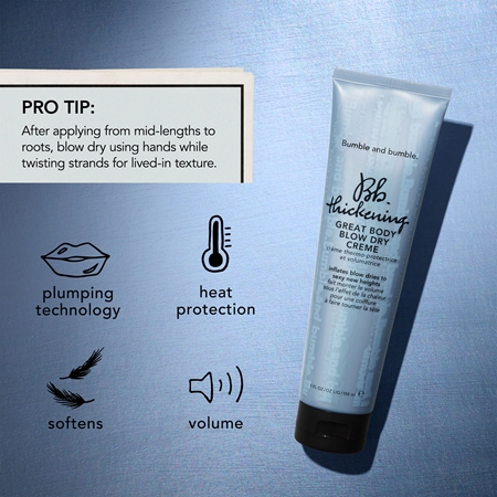Bumble and bumble Thickening Great Body Blow Dry crème Hair Cream for abundant volume