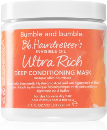 Bumble and bumble Hairdresser's Invisible Oil Ultra Rich Deep Mask mascarilla nutritiva para cabello seco