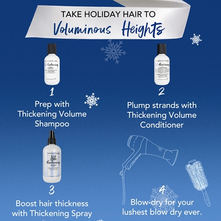 Bumble and bumble Volumizing Wonders coffret cadeau