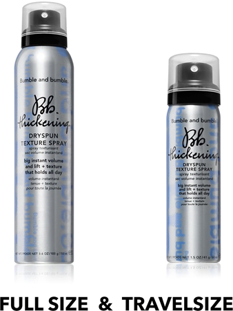 Bumble and bumble Thickening Dryspun Spray vlasový sprej pro maximální objem