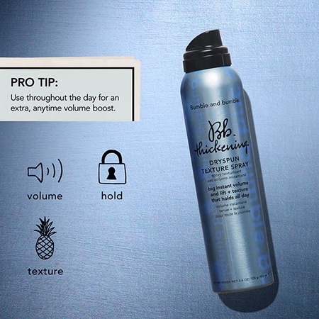 Bumble and bumble Thickening Dryspun Texture Spray Maximum Volume Hairspray