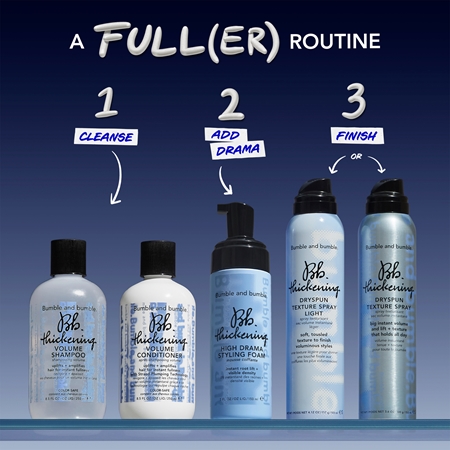 Bumble and bumble Thickening High Drama Styling Foam Styling Mousse to Define and Shape the Hairstyle