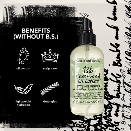 Bumble and bumble Seaweed Oil Control Styling Primer Sagatavošanas sprejs taukainiem matiem