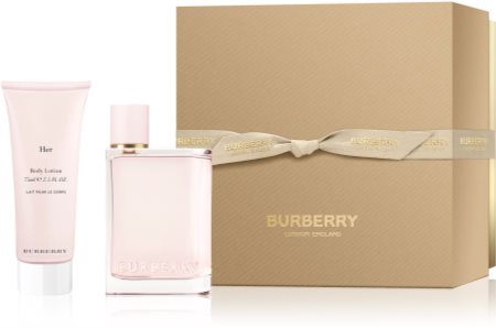 Burberry store gift set