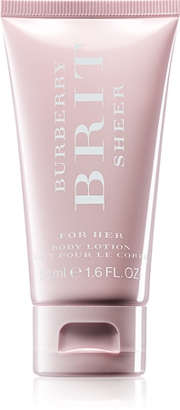 Burberry Brit Sheer Body Lotion for Women notino