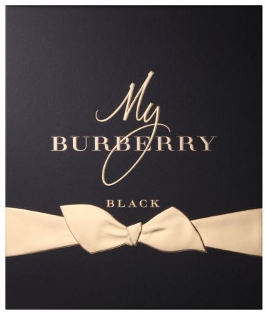 Burberry black perfume store gift set