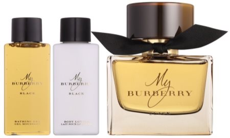 Burberry black perfume store gift set