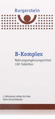 Burgerstein B-Komplex Tabletten mit Vitamin B- und C-Komplex