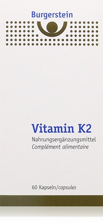 Burgerstein Vitamin K2 Kapseln für gesunde Zähne