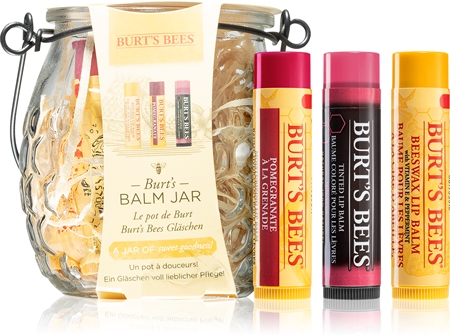 Burt’s Bees Balm Jar Gift Set for lips