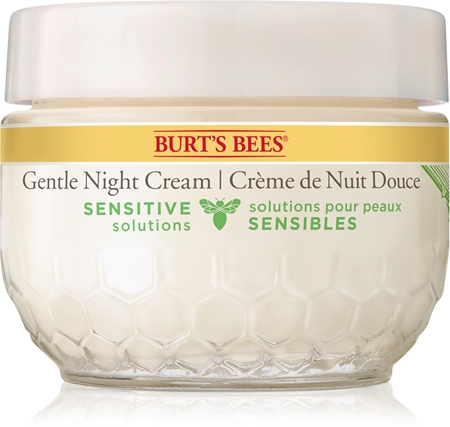 Burt’s Bees Sensitive ενυδατική κρέμα νύχτας για ευαίσθητη επιδερμίδα