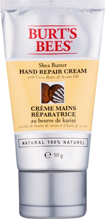 Burt’s Bees Shea Butter Cocoa Butter & Sesame Oil crema per le mani con burro di cacao