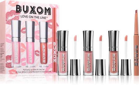 Buxom PLUMPING LIP KIT LOVE ON THE LINE gift set Kimberly | notino.co.uk