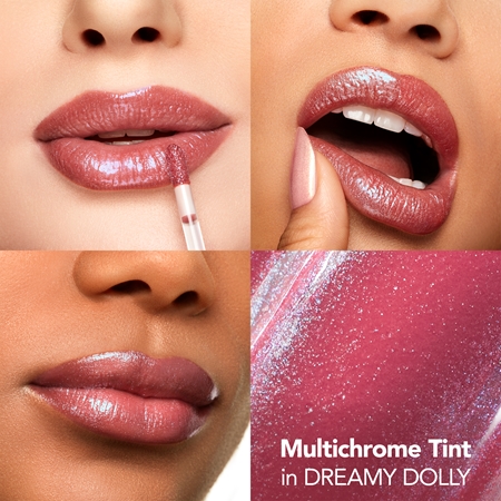 Buxom PLUMP SHOT™ COLLAGEN PEPTIDES ADVANCED PLUMPING MULTICHROME LIP SERUM блясък за устни с блестящи частици с увеличаващ ефект