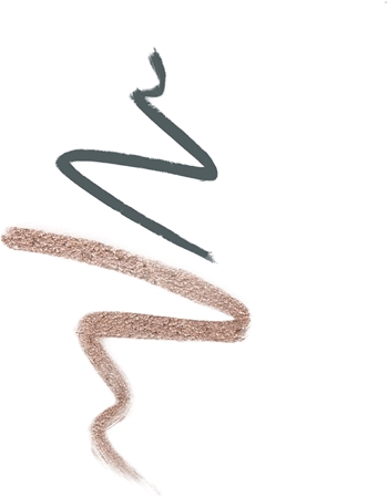 Buxom FLIP SIDE DUAL-ENDED EYELINER & SHADOW Cream Eyeshadow and Eyeliner in a pencil