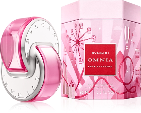 BVLGARI Omnia Pink Sapphire Eau de Toilette pentru femei editie limitata Omnialandia