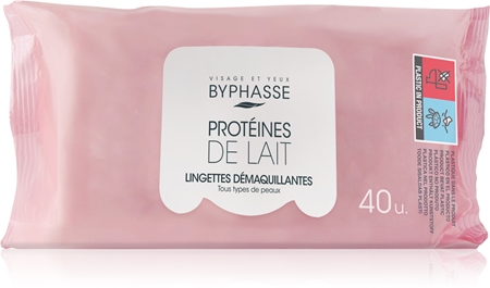 BYPHASSE Proteines De Lait servetele demachiante faciale