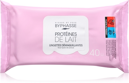 BYPHASSE Proteines De Lait valomosios servetėlės veidui