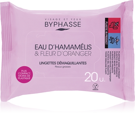BYPHASSE Eau D Hamamelis Abschminktücher