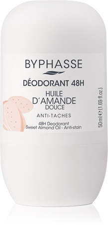 BYPHASSE Sweet Almond Oil deodorant roll-on