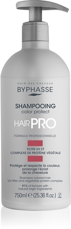BYPHASSE Hair Pro šampūnas dažytiems plaukams