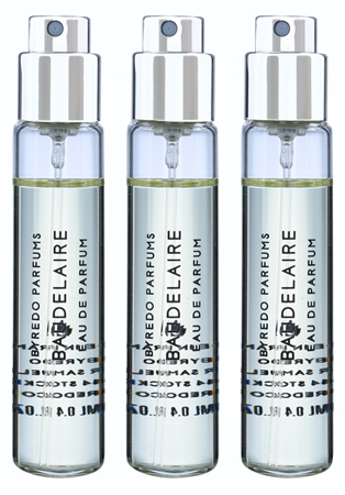 BYREDO Baudelaire Eau de Parfum for Men 3 x 12 ml (3x Refill with Vaporiser)
