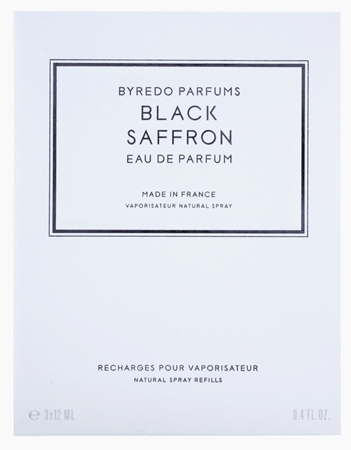 BYREDO Black Saffron parfémovaná voda unisex 3 x 12 ml (3x náplň s rozprašovačem)