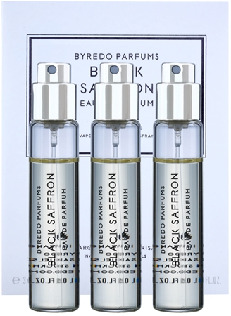BYREDO Black Saffron parfémovaná voda unisex 3 x 12 ml (3x náplň s rozprašovačem)
